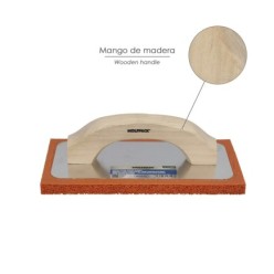 Talocha Espuma Naranja / Aluminio 14x21cm,