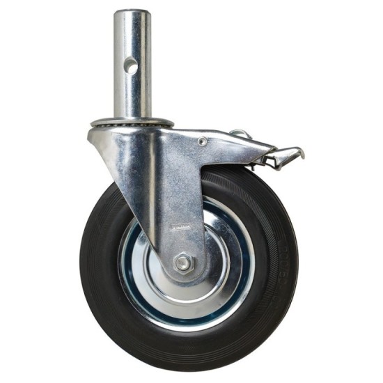 Rueda Industrial Andamio (Macho) 200 mm, al por Mayor | Almacén de Ferretería