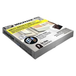 Burlete Elástico "P" 6 m, x 9 mm, Marrón