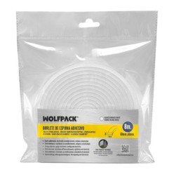 Burlete Espuma 8 m, x 6mm, x 10mm,