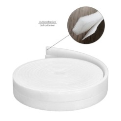 Burlete Espuma 8 m, x 6 mm, x 15 mm,