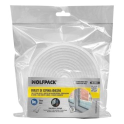 Burlete Espuma 8 m, x 6 mm, x 20 mm,