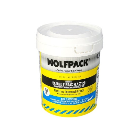 Pintura Impermeabilizante Con Fibras Para Exteriores / Interiores 750 ml, Color Blanco al por Mayor | Almacén de Ferretería