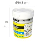 Pintura Impermeabilizante Con Fibras Para Exteriores / Interiores 750 ml, Color Blanco al por Mayor | Almacén de Ferretería