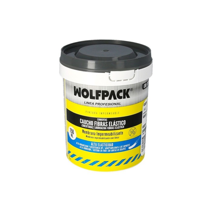 Pintura Impermeabilizante Con Fibras Para Exteriores / Interiores 750 ml, Color Gris al por Mayor | Almacén de Ferretería