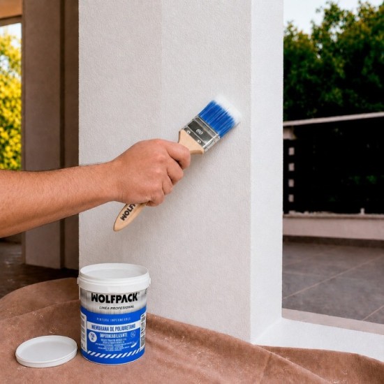 Pintura Impermeabilizante Membrana Transparente Para Exteriores / Interiores 750 ml, Color Transparente al por Mayor | Almacén d