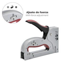 Grapadora Metal Regulable Plus N3 4/14mm