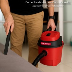 Aspirador Soplador Plástico Agua Y Polvo 10 Litros / 1000 Watt,