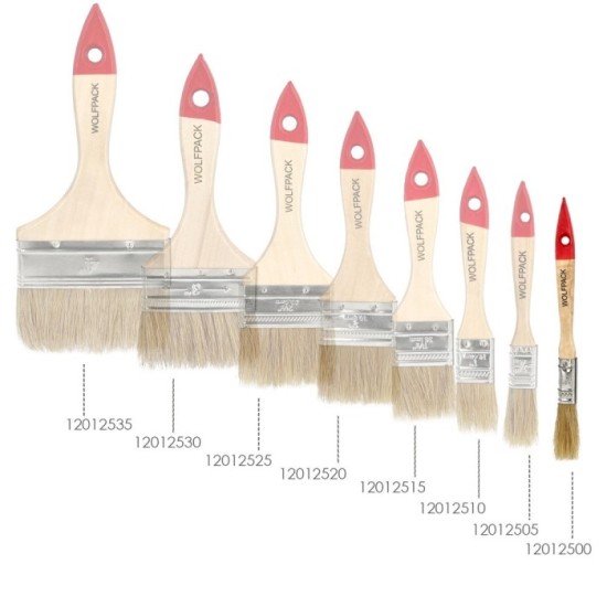 Paletina Brico Doble Cerda Blanca Nº  9 (Ancho Cerda 12,5 mm,) al por Mayor | Almacén de Ferretería