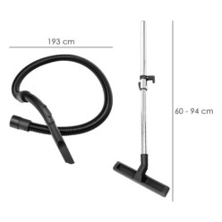 Aspirador Inoxidable 30 Litros / 1400 Watt, Interruptor Sincronizado,