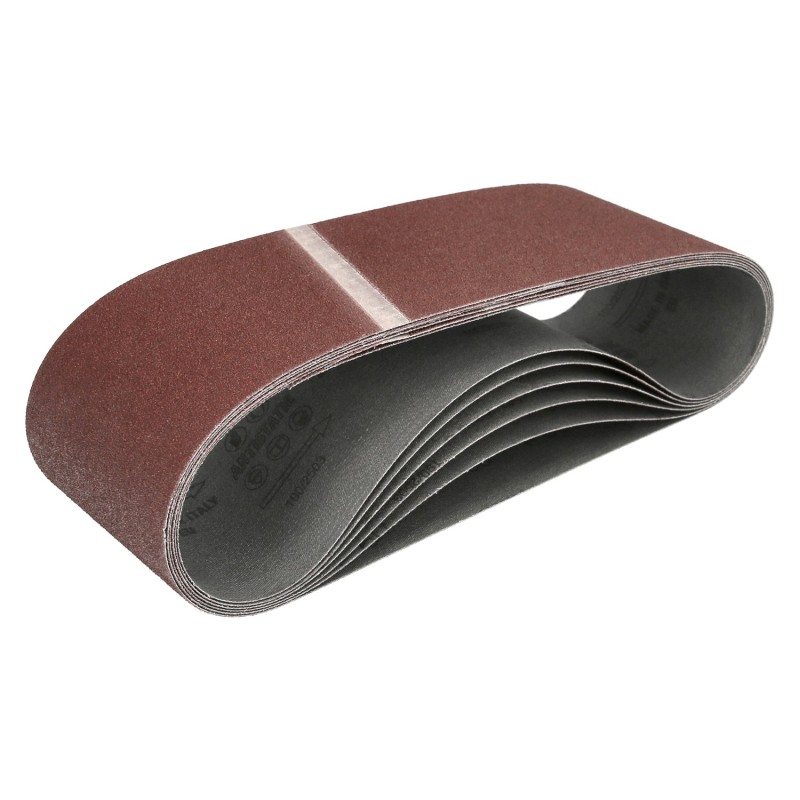 Lija Recambio Banda 100 x 690 mm, Grano 40 (6 Piezas)