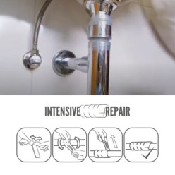 Cinta Reparacion Autosoldante Transparente 25 mm 2,5 metros,