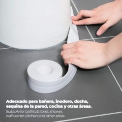 Cinta Adhesiva Sanitarios 38 mm, x 3,2 metros,