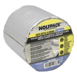 Cinta Butilo-aluminio 100 mm, 5 metros,