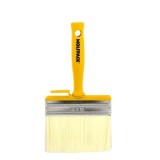 Brocha Profesional Techos 120x30 Mm, Cerda Blanca, Mango Ergonomico, Con Gancho, Brocha Pintura, Brocha Pintor Profesional al po