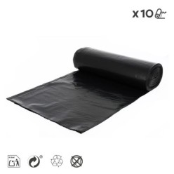 Bolsa Basura Cierre Facil 50 Litros Rollo 10 Bolsas