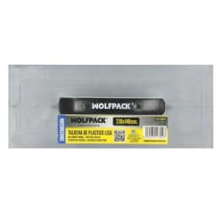 Talocha Plastico Lisa 330 x 140 mm, Gris,