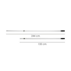 Mango Extensible Aluminio Para Cortarramas Wolfpack