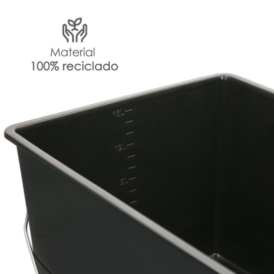 Cubeta Pintura 15 Litros Con Rejilla, Fabricado en Plastico, Cubeta Pintor, Cubo Pintura, Cubo Pintura con Rodillo, al por Mayor