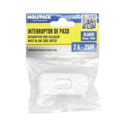 Interruptor 2A De Paso Blanco,