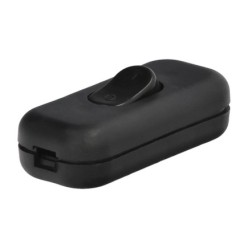 Interruptor 2A De Paso Negro,