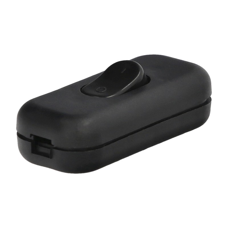 Interruptor 2A De Paso Negro,
