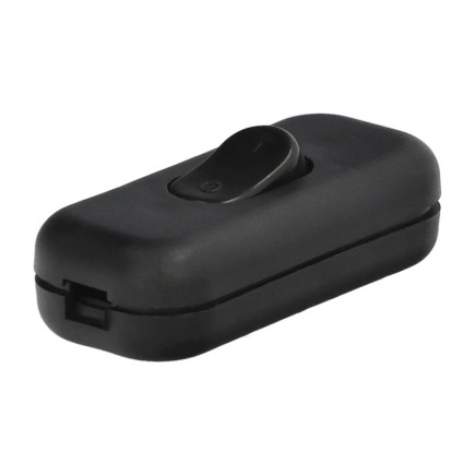 Interruptor 2A De Paso Negro,