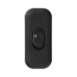 Interruptor 2A De Paso Negro,