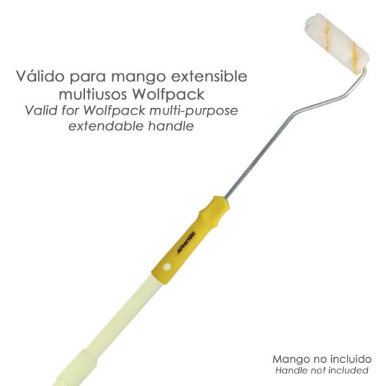 Rodillo Poliamida Pintura Paredes y Techos Esmalte Acrilico Ancho 100 mm, Rodillo Pintar, Rodillo Pintura, Rodillo Esmalte, al p
