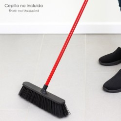 Mango Metalico Forrado Con Rosca Ø 22 x 1400 mm, Para Cepillos Domesticos