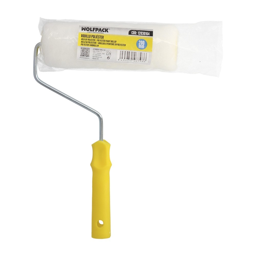 Rodillo Pintar Poliester Ø 62x 200 mm,Rodillo barniz, Rodillo pintura epoxi, al por Mayor | Almacén de Ferretería