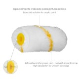 Rodillo Recambio Para Esmalte Acrilico 50 mm,  Set 10 Rodillos, Rodillo poliamida, Rodillo Pintura Acrilica al por Mayor | Almac