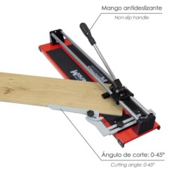 Corta Azulejos Profesional Base Acero 600 mm,