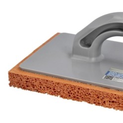 Talocha Espuma Naranja Mango De Fibra 14x28 cm, Acabado Grueso