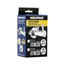 Llave De Escuadra Cerámica 1/2" - 3/8"
