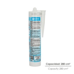Silicona Acida Transparente 280 cm³