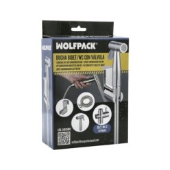 Ducha Bidet WC Con Válvula Cerámica H 1/2"  M 1/2" M 1/2"