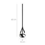 Mezclador Cemento-Cola / Pinturas Para Taladro Ø 80 x 400 mm, Mezclador / Agitador Pinturas, Cemento, Yeso al por Mayor | Almacé