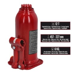 Gato Hidraulico Botella 12000 Kg,