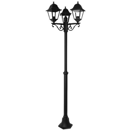 Farol Jardin Con Columna 3 Faroles 2m,