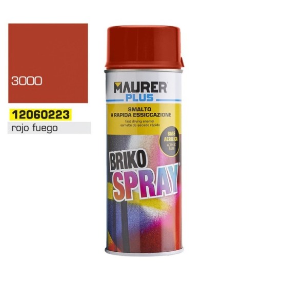 Spray Pintura Rojo Fuego 400 ml, al por Mayor | Almacén de Ferretería