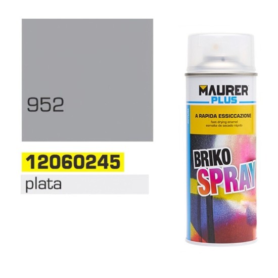 Spray Pintura Plata 400 ml, al por Mayor | Almacén de Ferretería
