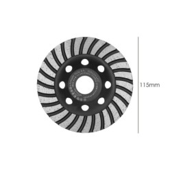 Disco Diamante Desbaste Ø 115 mm, Segmentado Turbo