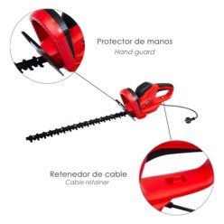 Recortasetos 650 Watt, 510 mm,