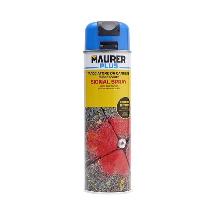 Spray Pintura Trazador Azul Fluorescente 500 ml, al por Mayor | Almacén de Ferretería
