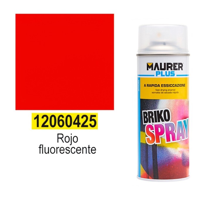 Spray Pintura Rojo Fluorescente 400 ml, al por Mayor | Almacén de Ferretería