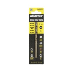 Broca Cobalto Hss Cilindrica 8,00 mm, Blister 1 Unidad,