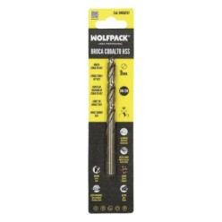 Broca Cobalto Hss Cilindrica 9,00 mm, Blister 1 Unidad,