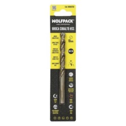 Broca Cobalto Hss Cilindrica 10,00 mm, Blister 1 Unidad,