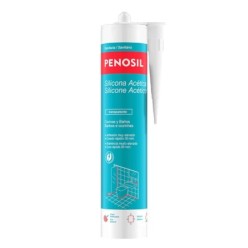 Silicona Acida Transparente Cocina y Baño 280 ml,